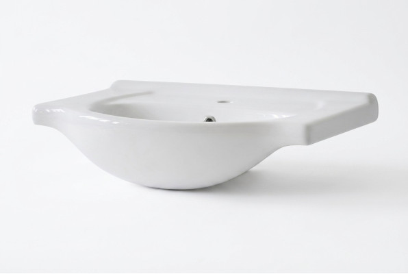Lavabo en céramique Lavabo encastré Blanc Lavabo