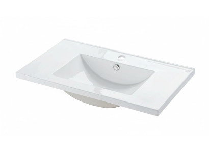 Céramique Lavabo Vasque à Poser Bassin Blanc Lavabo