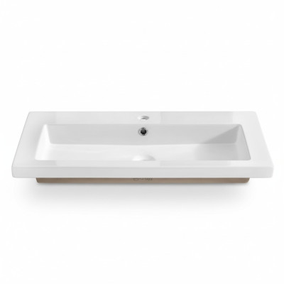 Céramique Vasque décorative Vasque Vasque Vasque de comptoir Lavabo Blanc Washbasin