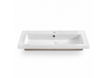 Céramique Vasque décorative Vasque Vasque Vasque de comptoir Lavabo Blanc Washbasin