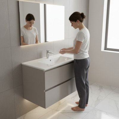 Évier en céramique Plan vasque à laver Lavabo de vasque à laver vasque à laver bassin lave-bol