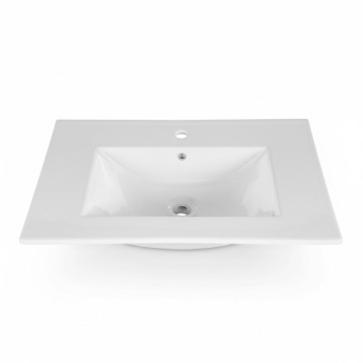 Vasque en céramique Vasque encastrée lavabo lavabo lavabo