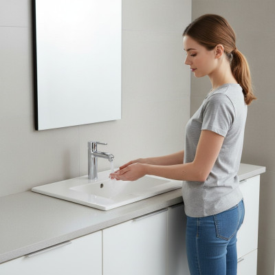 Déco Céramique Lavabo Lavabo Lavabo Lavabo Lavabo Lavabo Blanc Lavabo