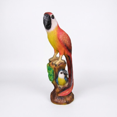 Perroquet abstrait Ara décoration de jardin statue sculptures figurines sculpture neuf