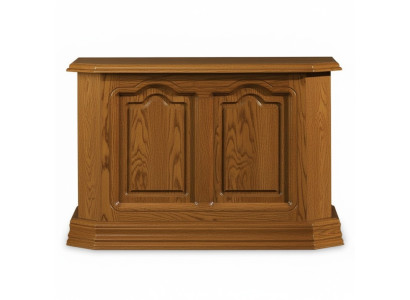 Console table en bois brun tiroir et étagère Table d'appoint Buffet