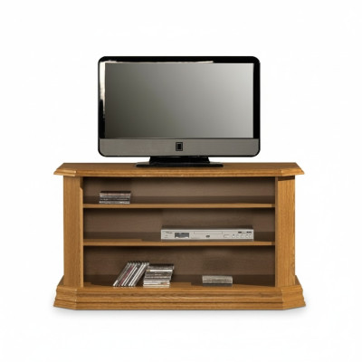 Meuble TV style antique, commode neuve télévision TV Hi-Fi Armoire de luxe 120 cm.