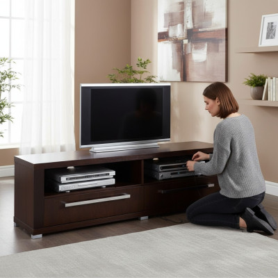 Conception placard de base Meuble TV Table TV Buffet Armoire Meuble TV