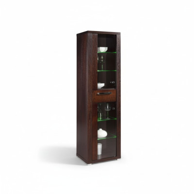 Vitrine Armoire Commode Étagère en verre Vitrines Étagères Bois Armoires décoratives neufs