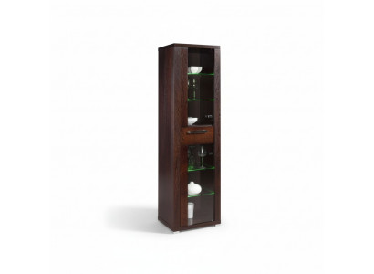 Vitrine Armoire Commode Étagère en verre Vitrines Étagères Bois Armoires décoratives neufs