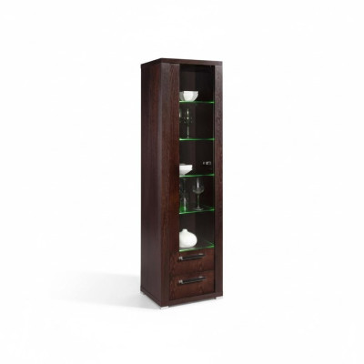 Vitrine Armoire Commode Étagère en verre Vitrines Étagères Bois Armoires