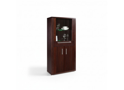 Vitrine Armoire Commode Étagère en verre Vitrines Étagères Bois Armoires Bar