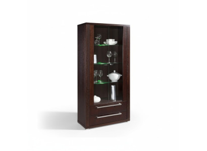 Vitrine Armoire Commode Étagère en verre Vitrines Étagères Décoration Bois Armoires neuf