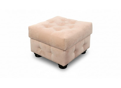 XXL Repose-pieds Club Lounge Tabouret Ottoman en textile Design Pufa Ottoman nouveau