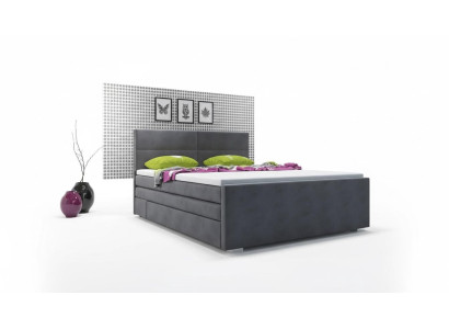 Lit rembourré Lits Lit Rembourrage Designer Hôtel Double Luxe Lits Boxspring neufs