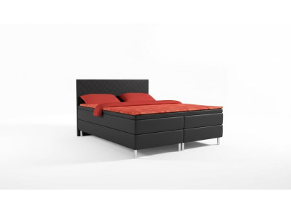 Lit rembourré Lits Lit Rembourrage Imitation Cuir Designer Hôtel Double Luxe Design