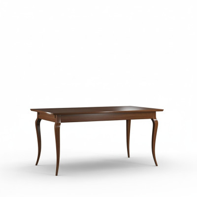 Table de salle à manger ovale extensible 160/260cm Table en bois Table de salle à manger classique Meubles de salle à manger