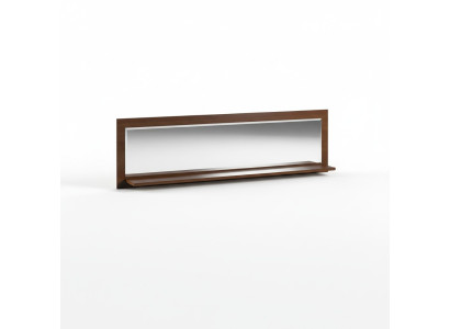 Miroir mural classique avec cadre en bois Meuble de miroirs neufs 154x45cm Miroir encadré mural