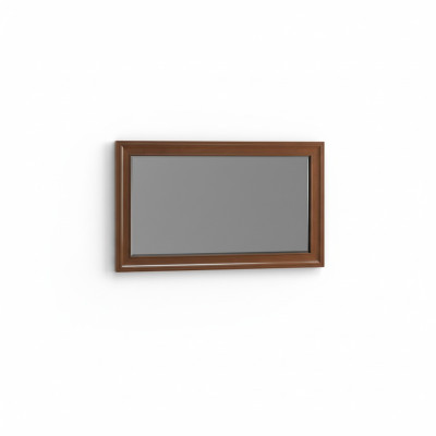 Miroir mural classique cadre en bois Meuble Miroir neuf 103x61cm Verre