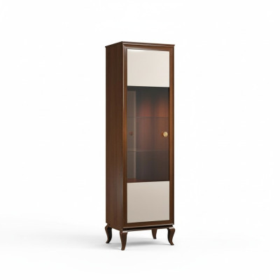 Armoires classiques Vitrines Meubles de salon Armoire de luxe élégante Vitrine en verre