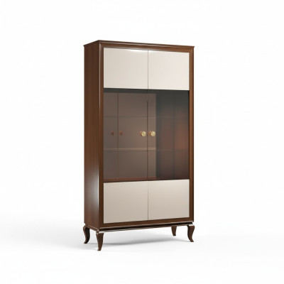 Vitrine de luxe Mobilier de salon Armoire Vitrines en verre Armoires de designer Commodes