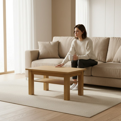 Table basse Table d'appoint Bureau Salon Design Tables basses Canapé en cuir Tables