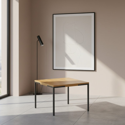Table basse Table à café Côté Designer Tables Salon Tables basses en cuir nouveau