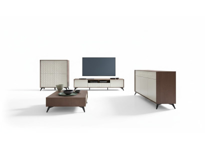 Ensemble de meubles mural moderne Commode Meuble TV Table de salon Unités murales
