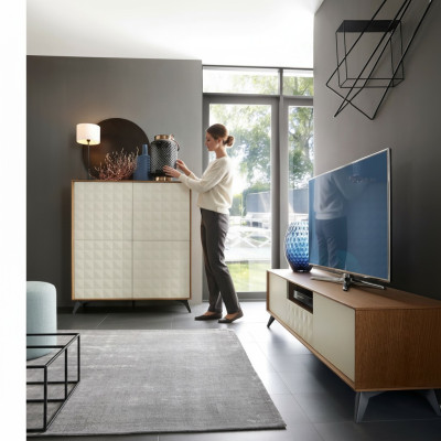 Ensemble de meuble mural moderne Commode Buffet TV Unité de salon Unités murales de style salon