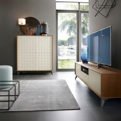 Ensemble de meuble mural moderne Commode Buffet TV Unité de salon Unités murales de style salon