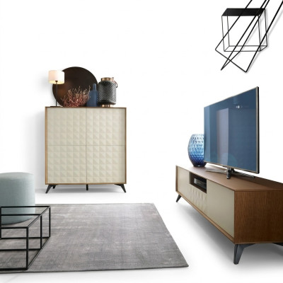 Ensemble de meuble mural moderne Commode Buffet TV Unité de salon Unités murales de style salon