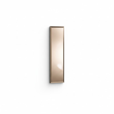 Miroir mural classique en bois avec cadre miroir Mobilier neuf 90x25cm Cadre en verre mural