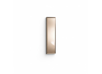 Miroir mural classique en bois avec cadre miroir Mobilier neuf 90x25cm Cadre en verre mural