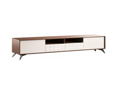 Meuble TV Buffet Meuble TV Mural Laqué Meuble TV Basse LED Cabinet de Base Cabinet TV