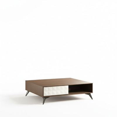 Table basse Table d'appoint Salon Design Table basse Canapé en cuir Tables en bois neuf