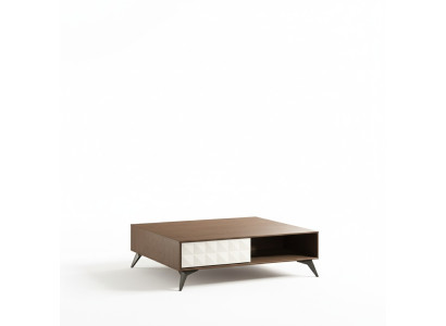 Table basse Table d'appoint Salon Design Table basse Canapé en cuir Tables en bois neuf