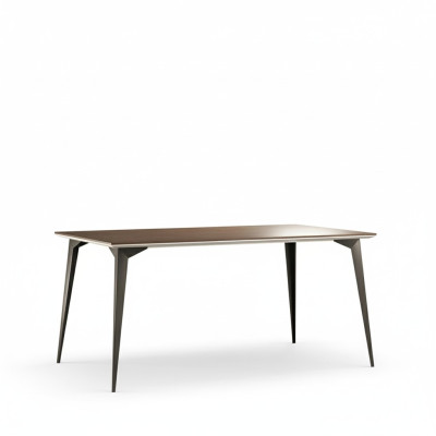 Table à manger de style antique à design moderne Tables en bois de 160x90cm pour le salon nouvel