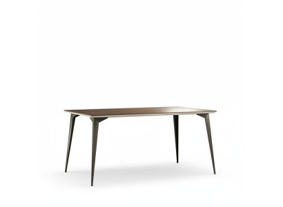 Table à manger de style antique à design moderne Tables en bois de 160x90cm pour le salon nouvel