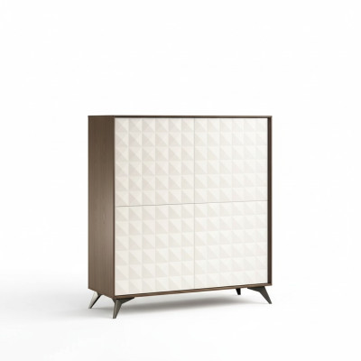 Commode Vitrine Commode Vitrine Verre Armoire Designer 114 cm