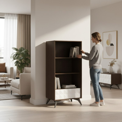 Commode Vitrine Commodes Vitrines Armoire de toilette Armoire  Designer Armoire 125x58x43cm
