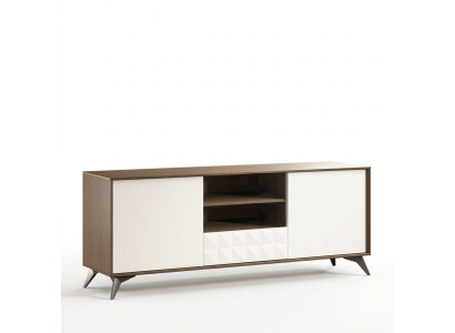 Meuble de télévision design bahut télévision Meuble bas de luxe neuf Étagères Armoire neuve Tables de chevet