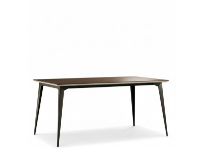 Table à manger en bois de designer classique Table Table Salle à manger Salle de séjour Moderne