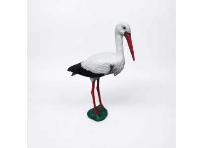 Cigogne abstraite oiseau décoration de jardin statue nouvelle sculptures figurines sculpture