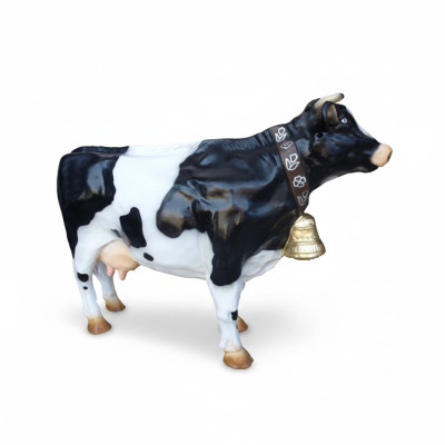Support vache décoration ferme déco jardin vaches sculpture vache 75 cm XXL neuf