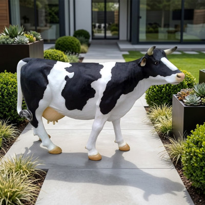 Figure de vache décoration ferme déco jardin vaches sculpture vache 210cm neuf