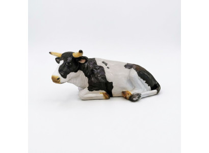 Décoration de vache en métal pour la ferme, jardin, sculptures de vaches, 150 cm neuve.