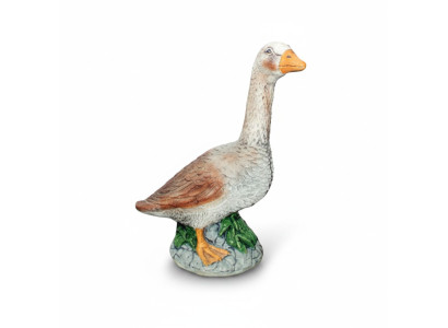 Statue décorative de jardin en plastique 44 cm grandeur nature nouveau.