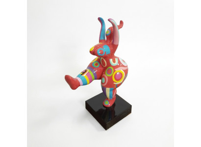 Art abstrait de designer Figurine mignonne Statue Sculptures peintes colorées Statues