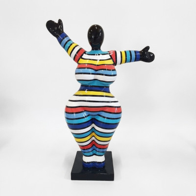Figurines de design abstrait 120 cm statues jardin salon sculpture XXL neuve