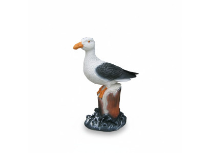 Figurine déco mouette oiseau jardin figures sculpture statues sculptures 43cm neuf