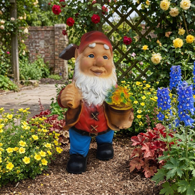 Garten Haus Décoration Figurine Statue Sculptures Décorations Figurines Nain Artisanat M36